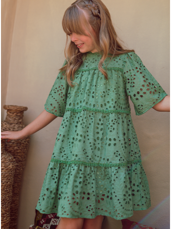 Vestido Ella Verde - Pelo Céu de Marrakech