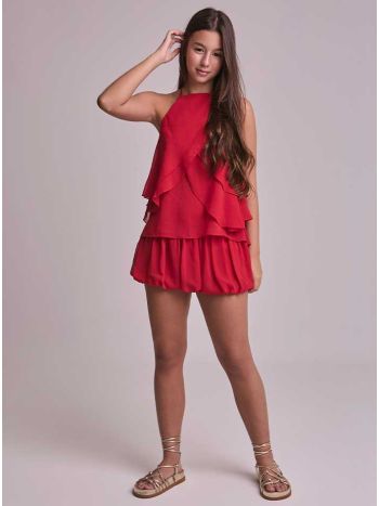 Conjunto Bela TEEN - Vermelho