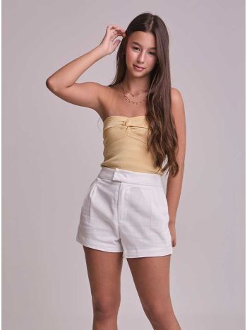 Short Nara TEEN - Branco